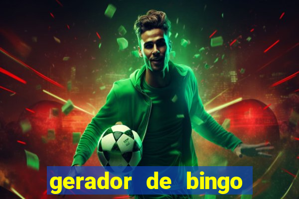 gerador de bingo de palavras